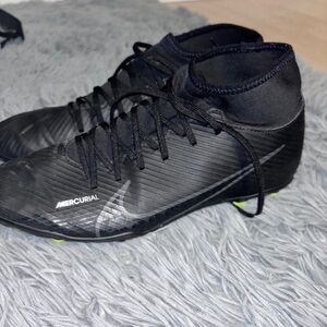 Nike Mercurial Men's Black Soccer Shoes